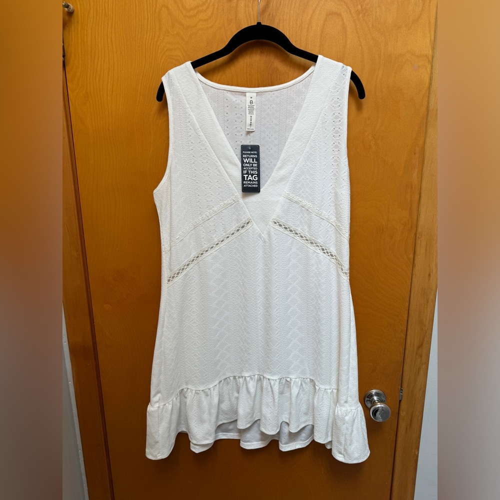 White Coverup Dress